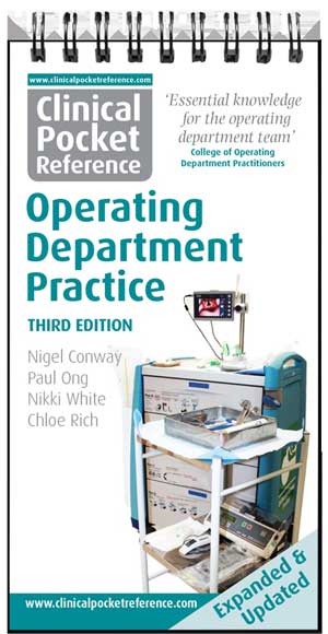Clinical Pocket Reference Operating Department Practice Third Edition