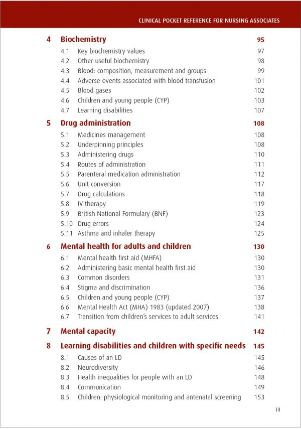 Clinical Pocket Reference for Nursing Associates - Image 4