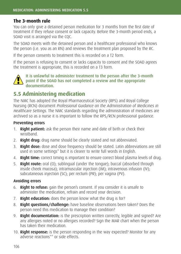 Clinical Pocket Reference Fundamentals of Acute Mental Health Nursing - Image 9