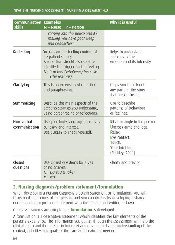 Clinical Pocket Reference Fundamentals of Acute Mental Health Nursing - Image 7