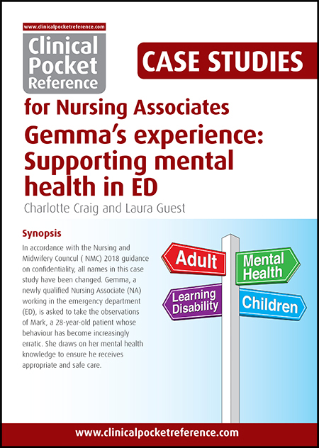 Case Study for Nursing Associates 3 Gemma's experience: Supporting mental health in ED